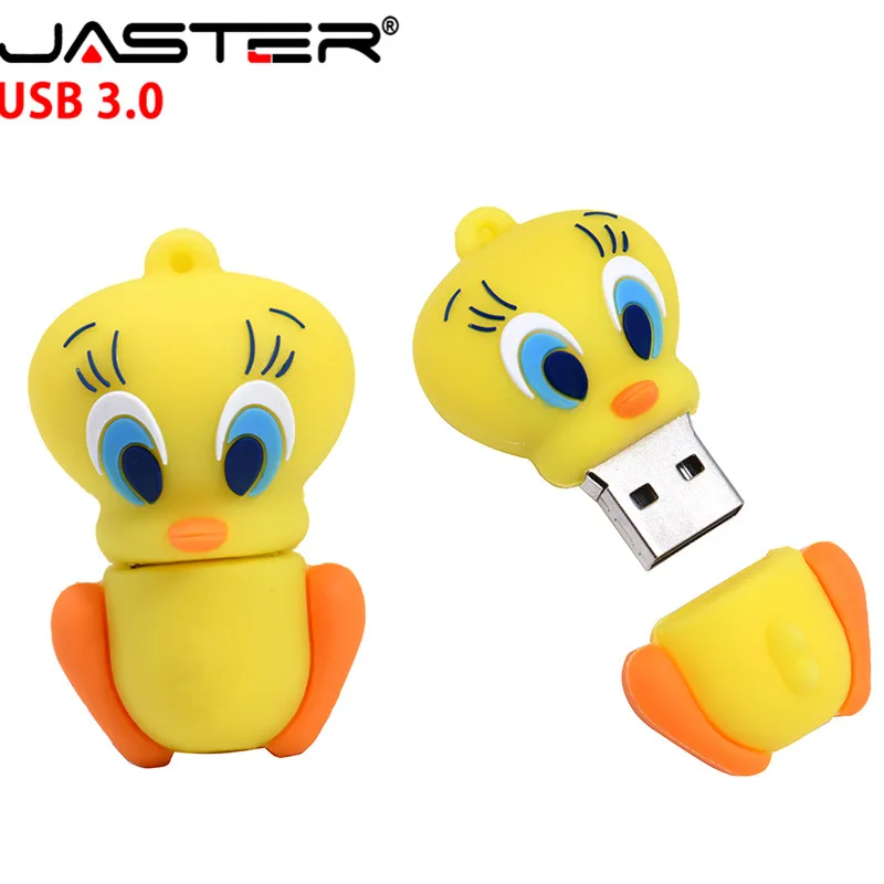 JASTER USB 3,0 Looney ttes usb флеш-накопитель 32 ГБ флеш-накопитель 16 Гб 64 ГБ 4 ГБ жуки кролик Даффи утка мультфильм горячая Распродажа животное ручка-накопитель