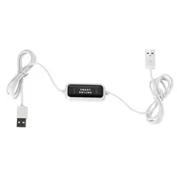 2 порта USB умная Клавиатура Мышь КМ KVM переключатель передачи данных файл поделиться кабель передачи SD998