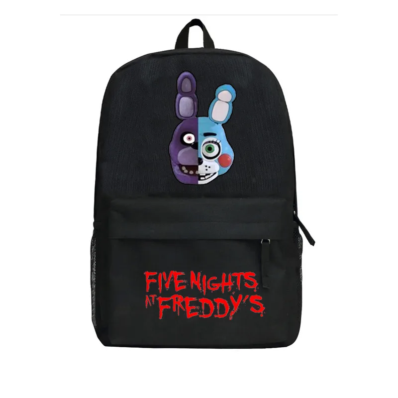 Лидер продаж года «Five Nights At Freddy's», «пять ночей рюкзаки для детей с принтом Фредди сумки Чика; Фокси с рисунком персонажей из игры «пять ночей в Фредди» футболка с изображением персонажей видеоигр школьные рюкзаки Дети Любимый сумки - Цвет: USTBP0152414