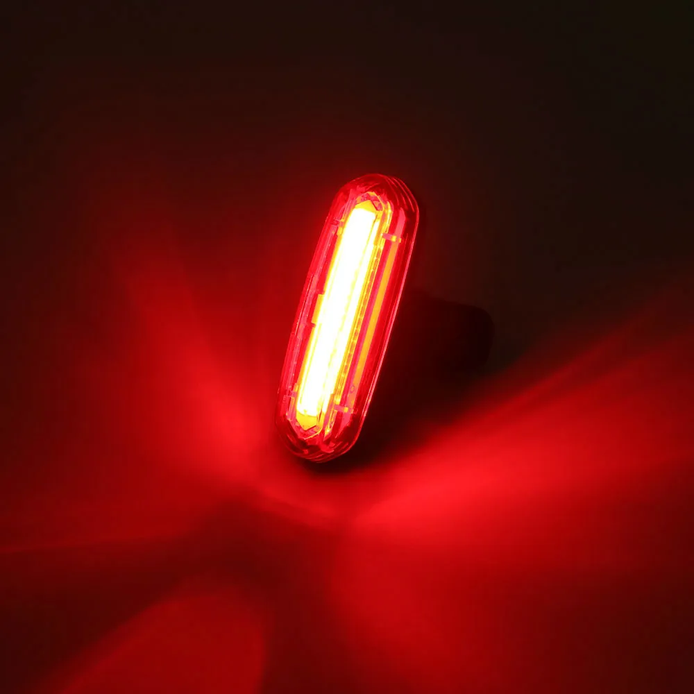 

100 Lumens USB Rechargeable Bicycle Lamp LED Taillight Waterproof MTB Road Bike Light Night Warning Cycling Rear Flashlight