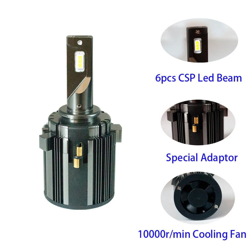led headlight bulbs 2pcs h7 60w 10000lm white no error canbus low beam headlamp for vw golf 6 7