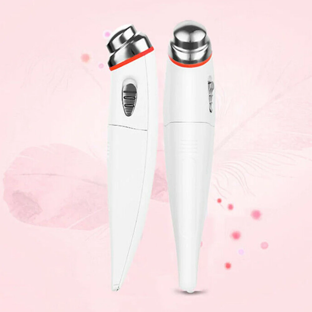 

Eye Massager Lifting Home Vibration Anti Ageing Roller Tool White Electric Therapy Facial Portable Instrument Handheld Mini