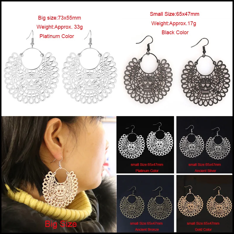 Женские и мужские серьги в стиле панк с черепом Винтажные серьги-подвески хип-хоп