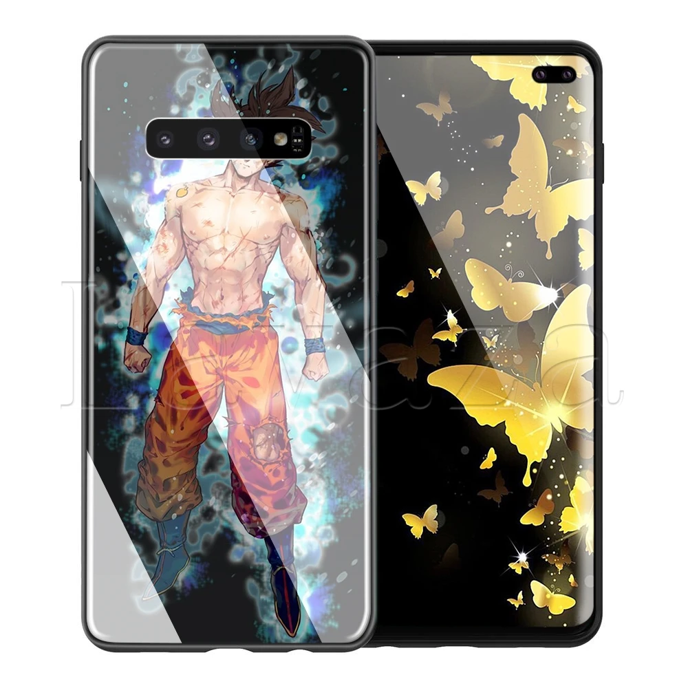 Чехол Lavaza Dragon Ball Son Goku из закаленного стекла TPU для samsung Galaxy S7 S8 S9 S10 Note 8 9 Edge - Цвет: TG5