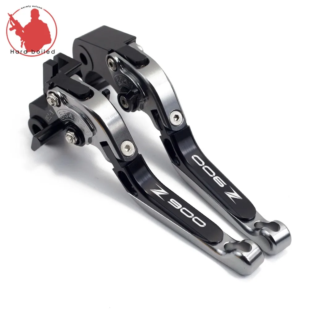 For Kawasaki Z900 Z 900 2017 2018 2019 Motorcycle CNC Aluminum Adjustable Foldable Extendable Lever Brake Clutch Levers (12)_Jc