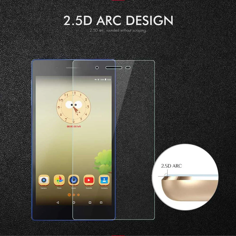 Закаленное стекло для lenovo Tab 3 7 710F 710L Tab3 TB3-710F TB3-710L 7,0 дюйма 9H ультратонкая Защитная пленка для планшета