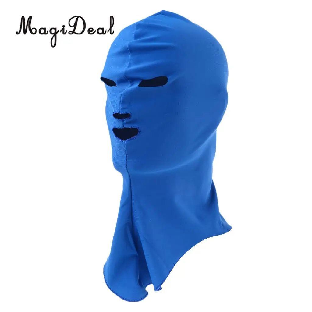 MagiDeal Comfortable Swimming Cap Full Face UV Sun Protection Diving Mask Head Neck Cover for Cycling Riding Skiing Diving Sport
