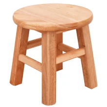 Усиленный массив дуба домашний стул малая скамья стул руководство небольшой деревянный стул скамья