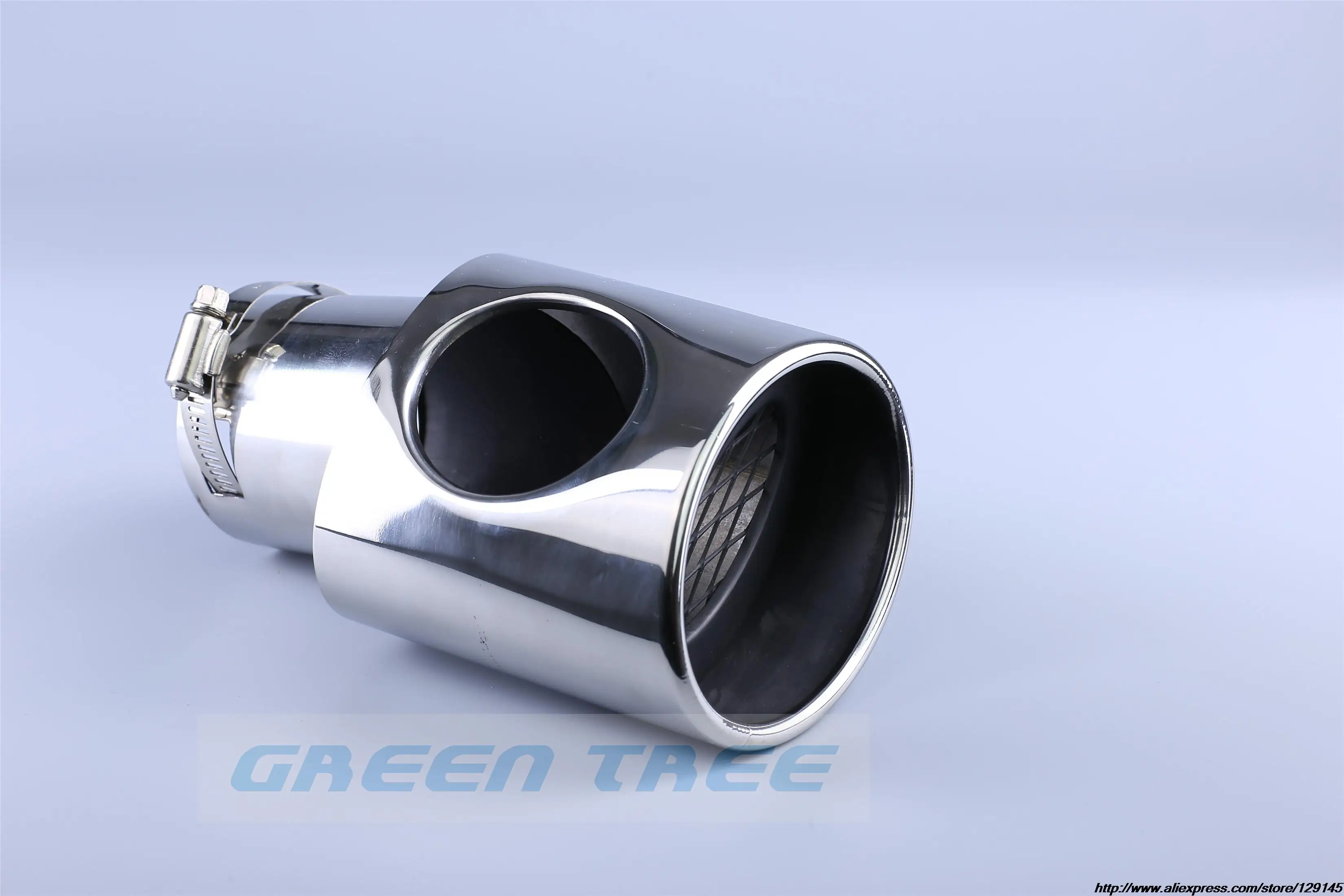 High quality Stainless Steel Exhaust Muffler Outlet End Pipes 1pcs for