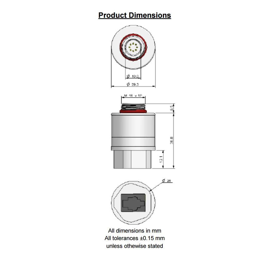 

CITY MOX-3 MOX3 Oxygen Sensor/Gas Sensor/O2 Sensor AA829-M10