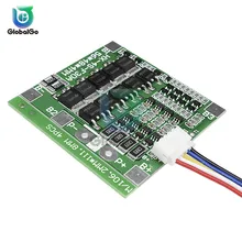 4S 30A 14.8V Li-ion Lithium Battery 18650 BMS Charger Protection Board PCB Protection Board Balance Integrated Circuits Module