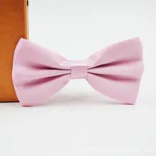 Высококачественный однотонный мужской и женский галстук-бабочка Банкетный Свадебный вечерний для жениха бабочка-бабочка узел черные красные белые мужские бабочки