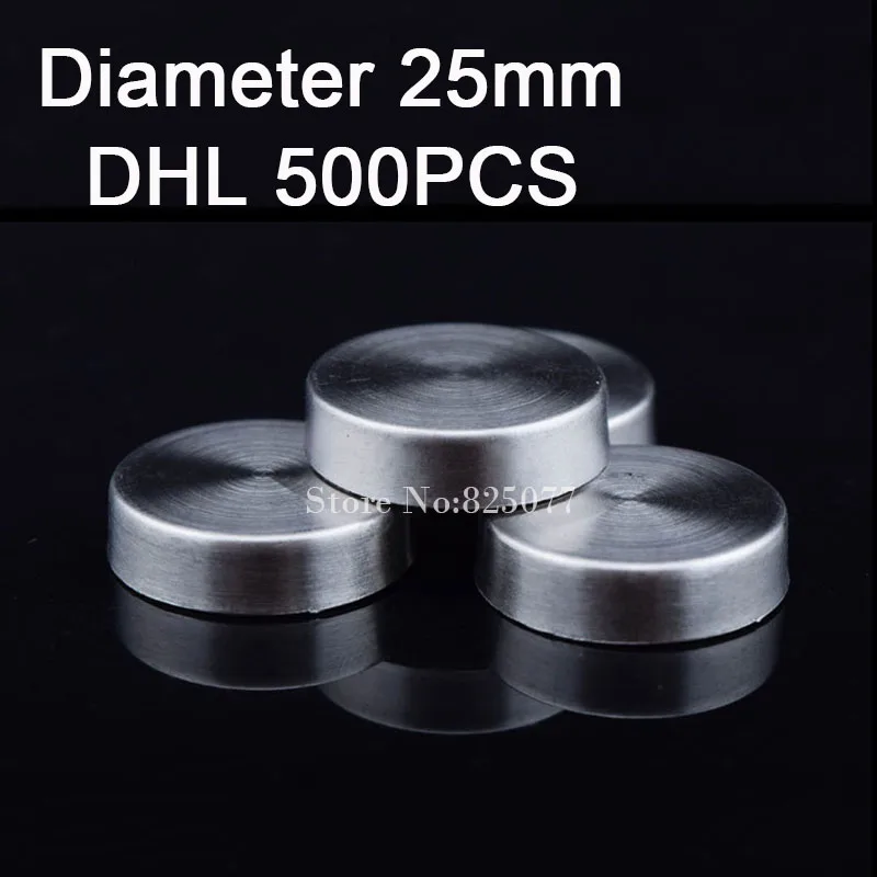 

500PCS Diameter 25mm screw cover caps 304 stainless steel standoff screw cover advertisement fixing screws mirror screws KF854
