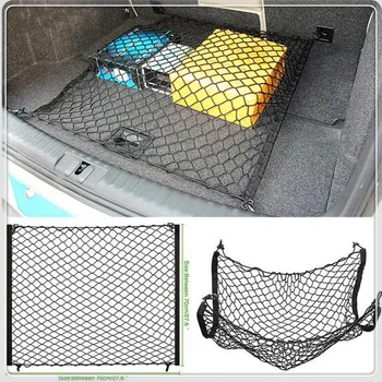 

Car Mesh Nylon Cargo Trunk Storage Luggage Net for Mercedes Benz W203 W210 W211 W204 A C E S CLS CLK CLA GLK ML SLK Smart