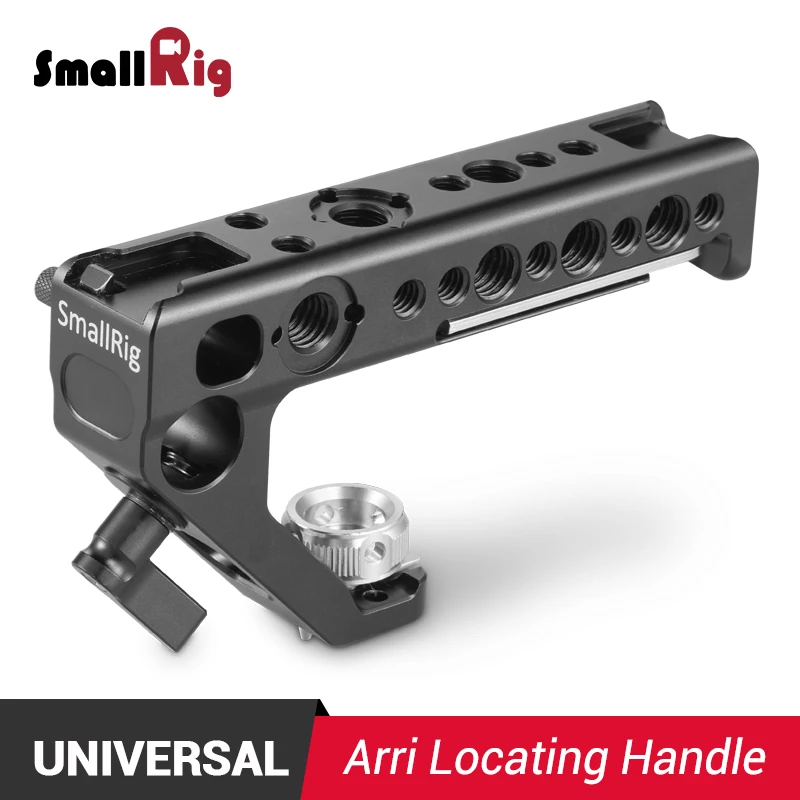 

SmallRig DSLR Camera Top Handle Grip Arri Locating Handle With Anti-off Cold Shoe Mount For Monitor Microphone Attach 2165