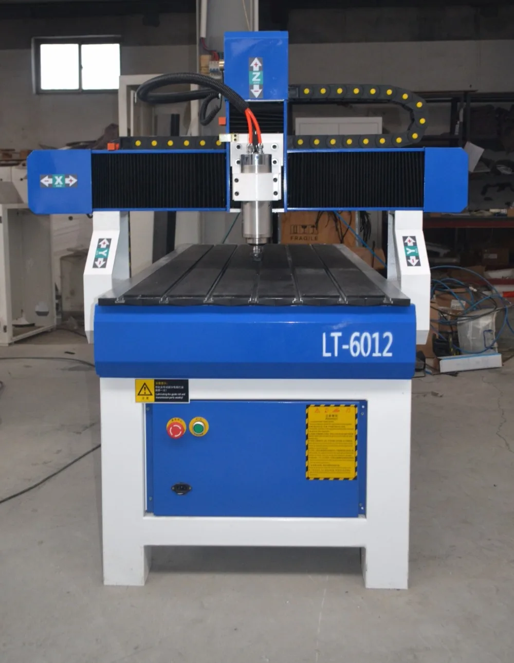 3d Hout Cnc Router Frezen Snijmachine 6012 / 4 Axis Cnc Frezen Machine