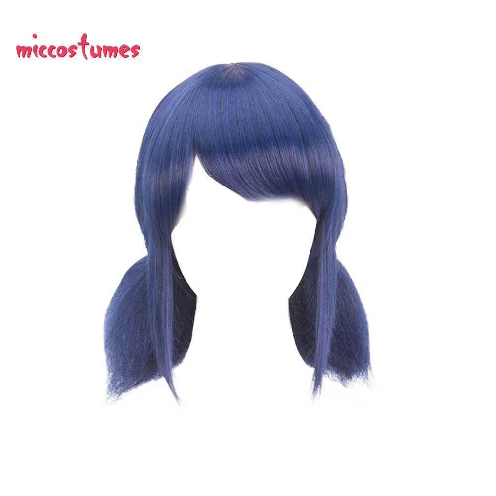 

Ladybug Marinette Dupain Cheng Blue Bunches Cosplay Wig Cosplay Hair