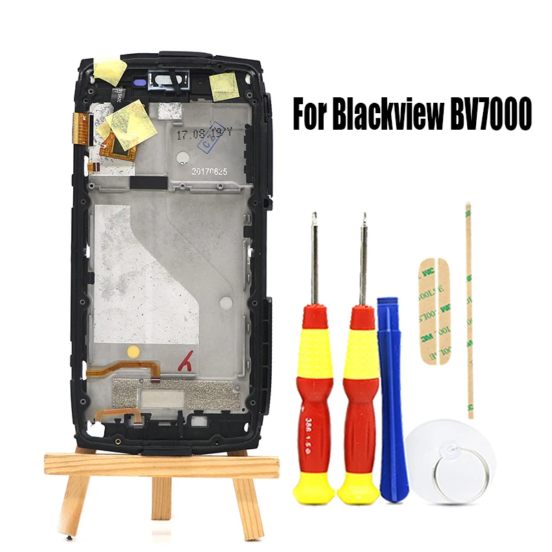 

Original 5.0 inch Touch Screen +1920X1080 LCD Display+Frame Assembly Replacement For Blackview BV7000/BV7000 Pro Phone