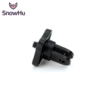 

SnowHu Mini Tripod Convert Mount to Quick-Release Adapter Monopod With 1/4 Screw Thread For GoPro Hero 9 8 7 6 5 Xiaomi Yi GP99