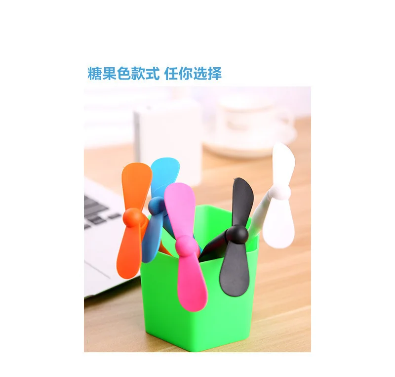 Ventiladores USB Portable Flexible del USB Mini Ventilador para portátil ordenador portátil de ahorro de energía Ventilador