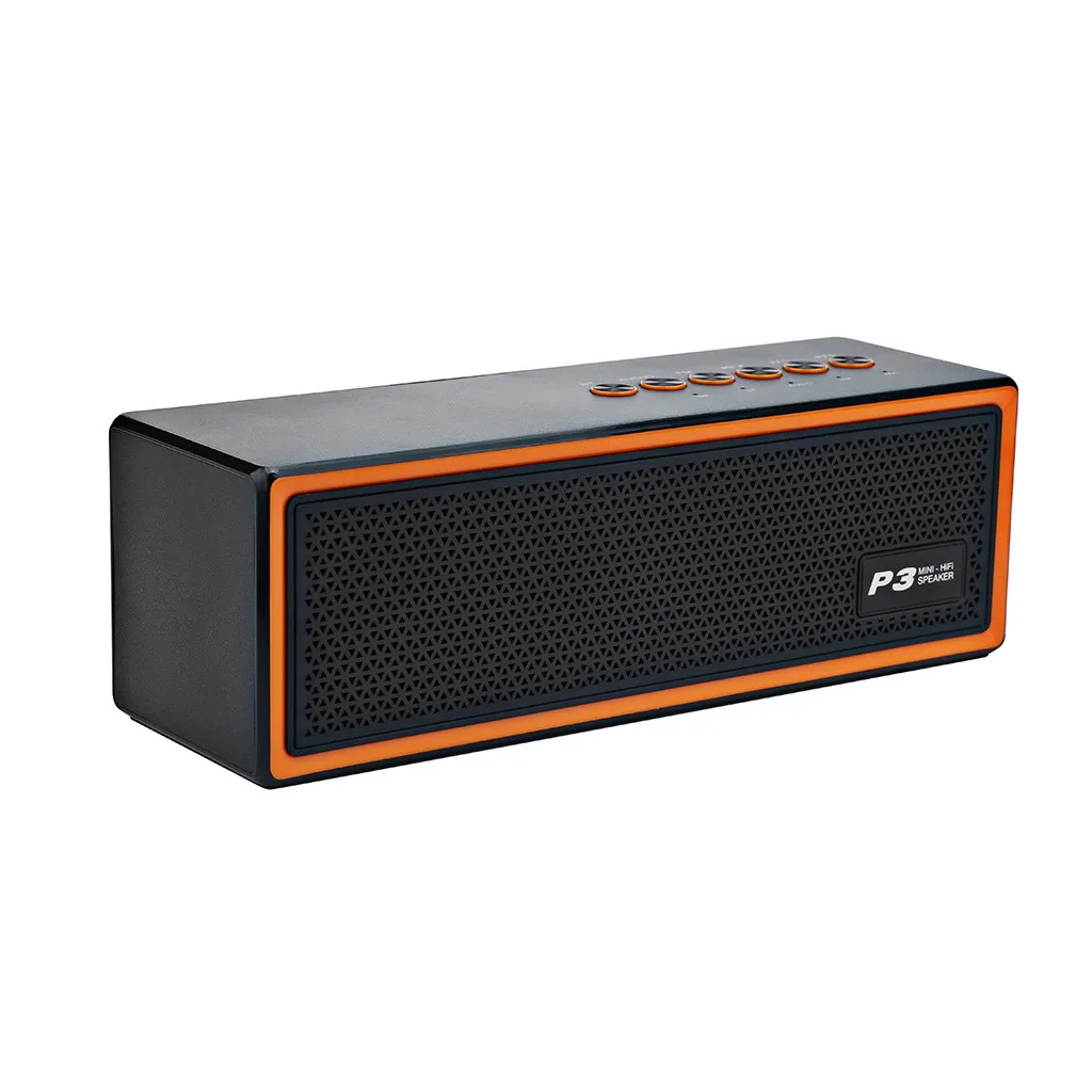 VOBERRY P30 Портативный Bluetooth Динамик динамик HD С микрофоном TF карт с разъемом подачи внешнего сигнала AUX Входной динамик MP3 плеер