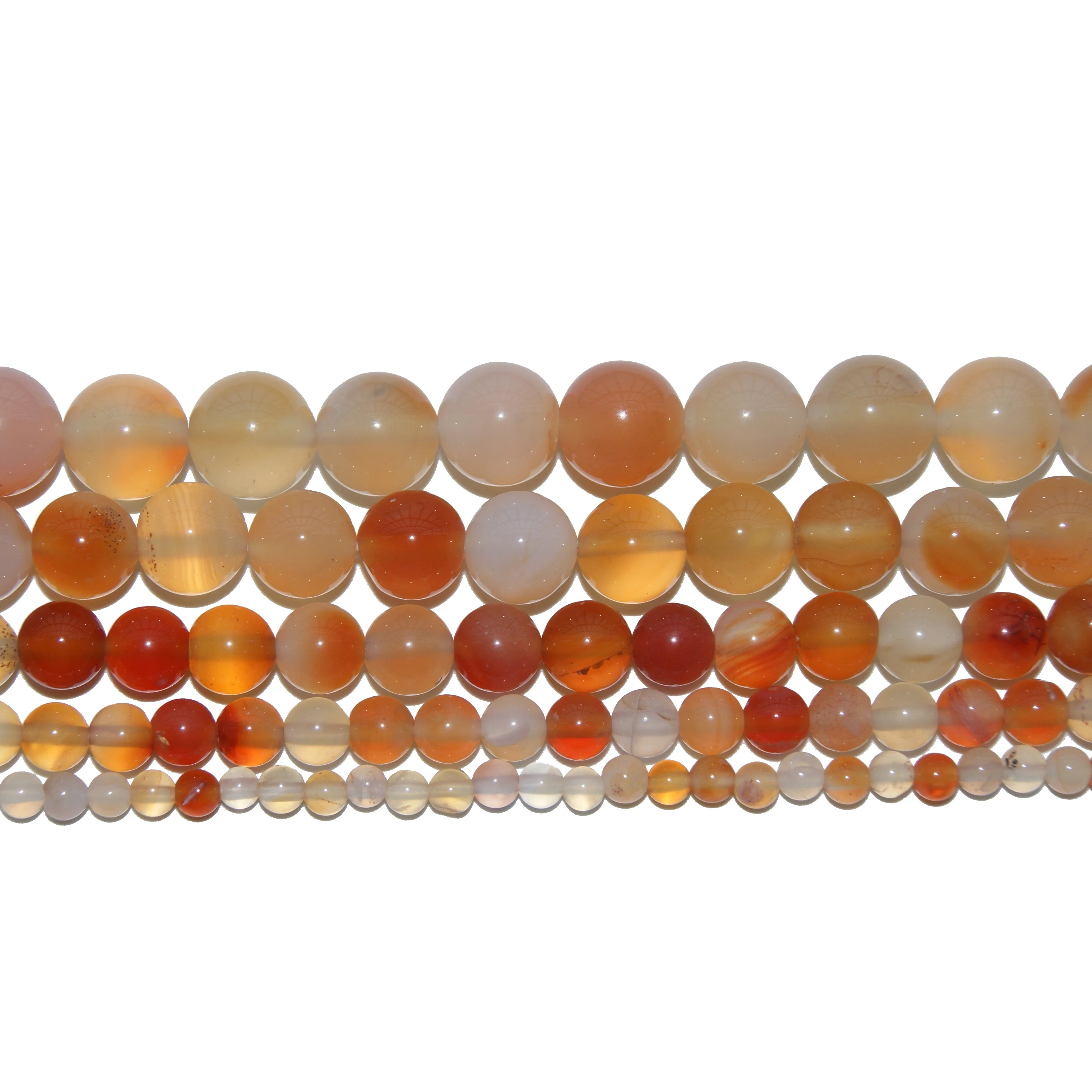 

Wholesale Natural Stone Pink Agates Round Beads 4 6 8 10 12 MM Pick Size For Jewelry Making DIY Bracelet Necklace Material