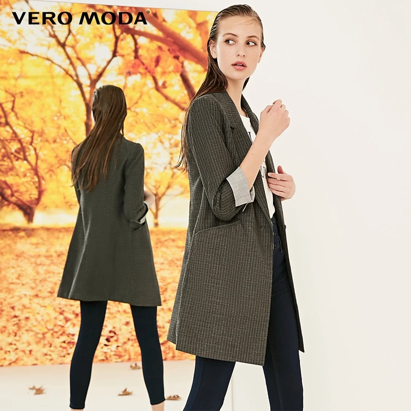 Vero Moda Новые манжеты цвет соответствия 3D пряжки костюм куртка | 318308504