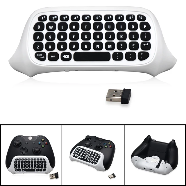 Best Offers 2.4Ghz Mini Wireless Keyboard Chat Pad for Gamepad Controller Game Chatpad Message Print Keyboard for XBOX ONE Slim Controller Best Offers 2.4Ghz Mini Wireless Keyboard Chat Pad for Gamepad Controller Game Chatpad Message Print Keyboard for XBOX ONE Slim Controller