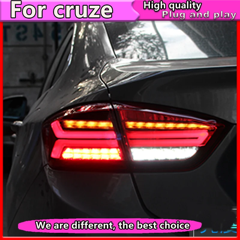 Автомобильный Стайлинг для Chevrolet Cruze Sedan задний светильник s светодиодный задний фонарь все светодиодный задний светильник ходовой сигнальный светильник