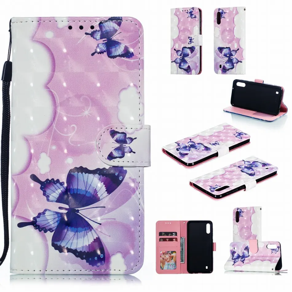 Роскошный книжные шкафы для samsung Galaxy A10 M10 M20 S10E S10 плюс S9 Note 9 A6 A6S A8 A8S A9 j6 Prime j4 Core j2 Pro E02Z