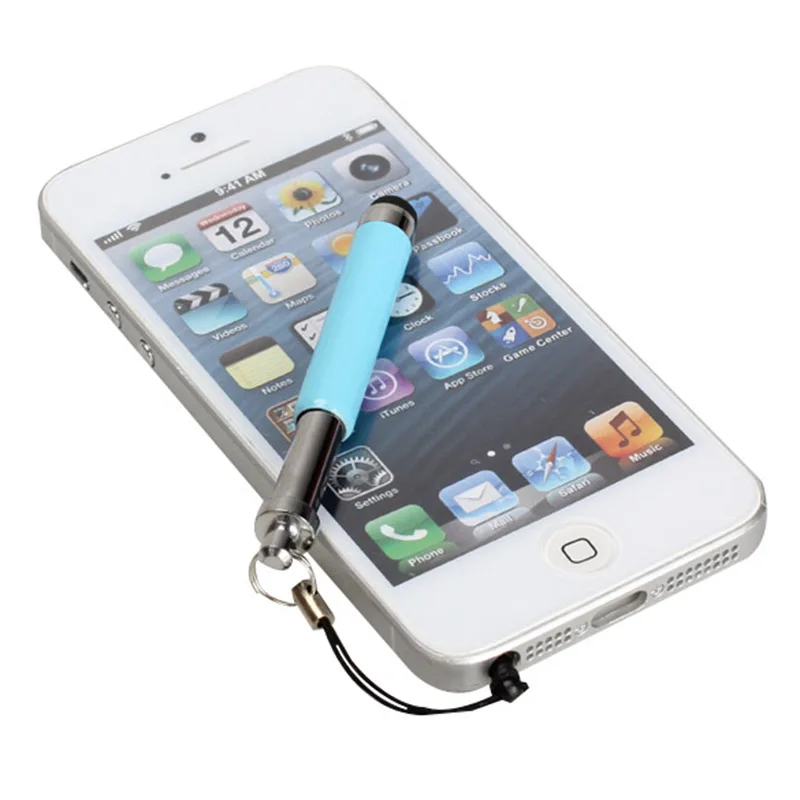 Новый Универсальный емкостный стилус для iPhone 3 4 4S 5 iPad Tablet PC Phone|Стилусы планшетов|