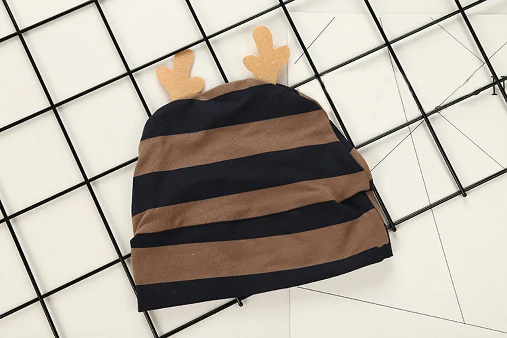 Little Moose Infant  Jumpsuit+Striped Pants+Hats