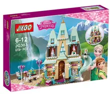 2016 New JG303 Building Blocks Arendelle Castle Princess Anna Elsa Minifigures Buildable Figures Compatible With Legoe SY371