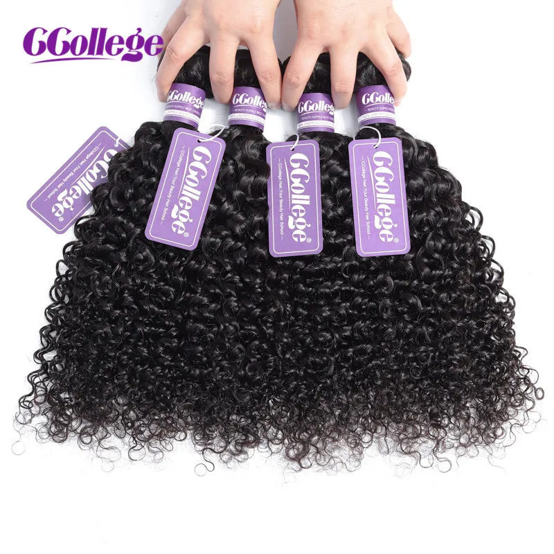 CCollege 4 pcs Human Hair Bundles Kinky Curly Hair Bundles Extensions Remy Peruvian Hair Natural Color Hair Weaves Double Weft CCollege 4 pcs Human Hair Bundles Kinky Curly Hair Bundles Extensions Remy Peruvian Hair Natural Color Hair Weaves Double Weft