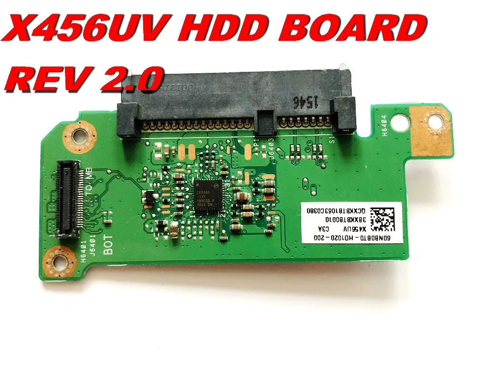 Оригинал для ASUS X456UV HDD плата REV 2 0 протестирована хорошая бесплатная