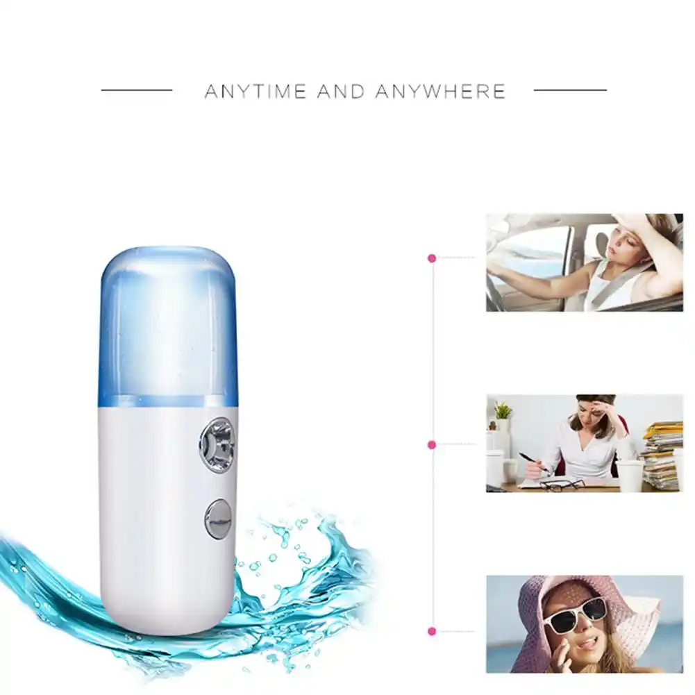 Nano Mister Humidifier USB Rechargeable Portable Cooling ...
