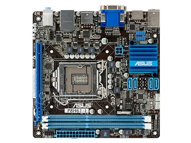 

P8H61-I Original Used Desktop Motherboard H61 Socket LGA 1155 For i3 i5 i7 DDR3 16G USB3.0 Mini- ITX On Sale