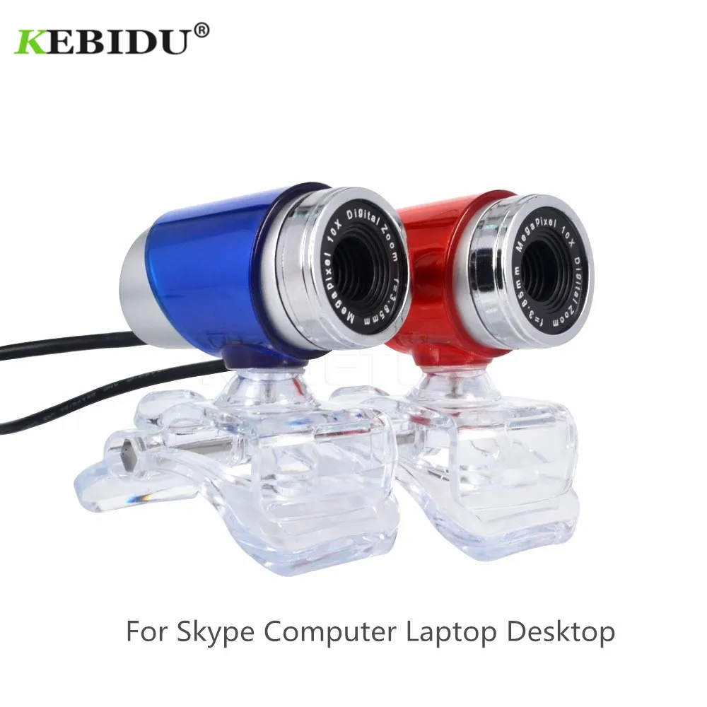 

kebidu 360 Degree Webcam USB HD Camera Web Cam USB 2.0 For Skype Computer Laptop Desktop High Quality