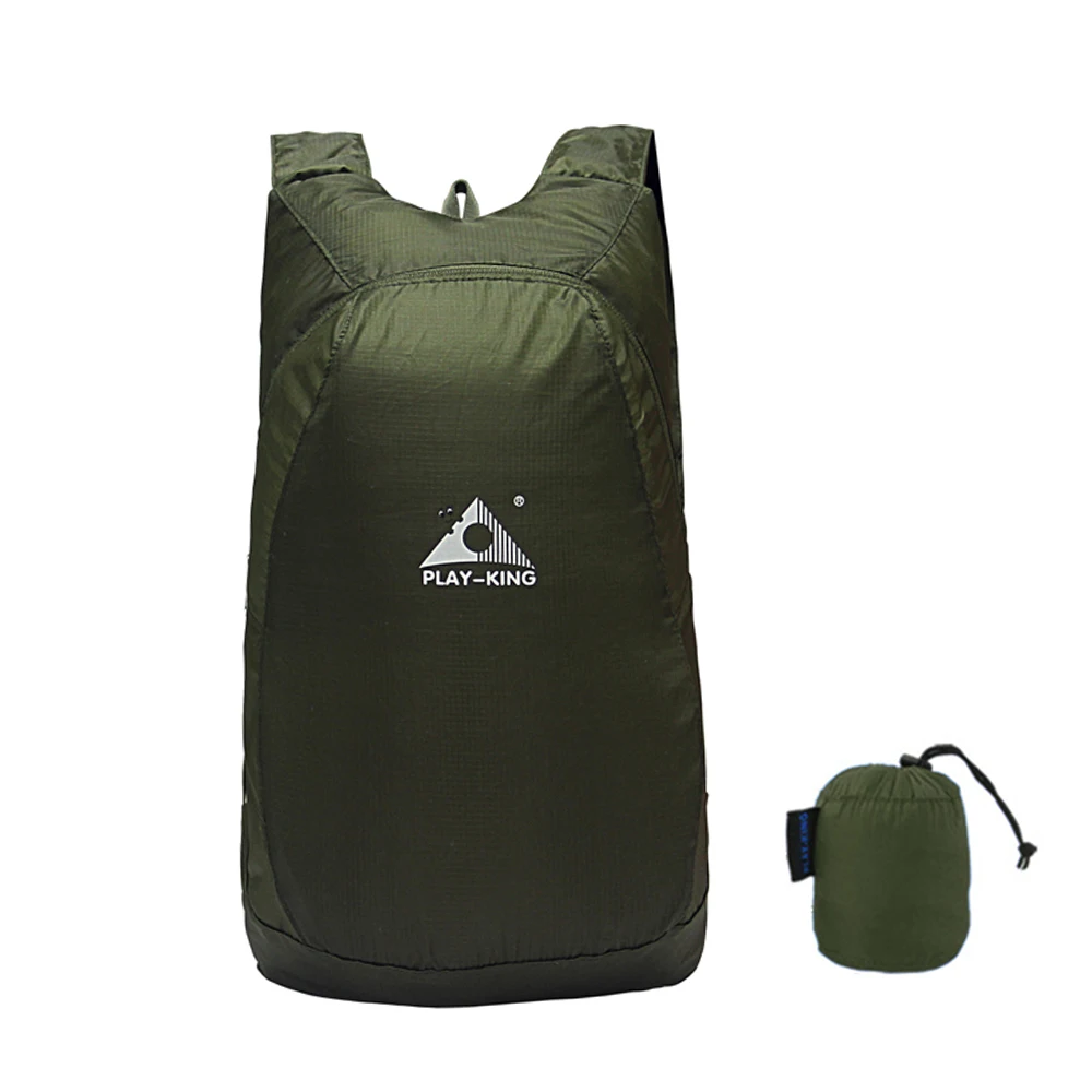 

2018 NEW Backpacks Unisex Backpack 20L Lightweight Packable Backpack Foldable Outdoor Camping Hiking Cycling Travel Daypack Bag