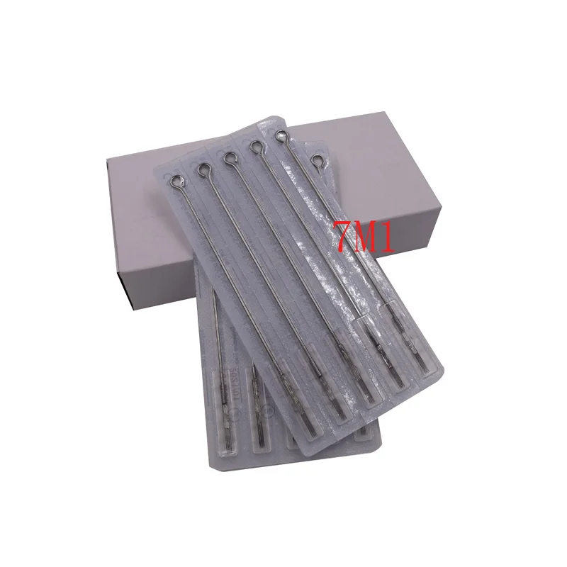 

15pcs Tattoo Machine Needle 7M1 Round Shader Disposable Sterilized Cartridge Tattoo Needles
