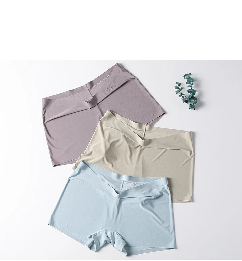 1-8 шт новые весенние Летние бесшовные женские шорты супер дышащее нижнее белье обтягивающие шорты 8 цветов бесшовные трусики защитные штаны