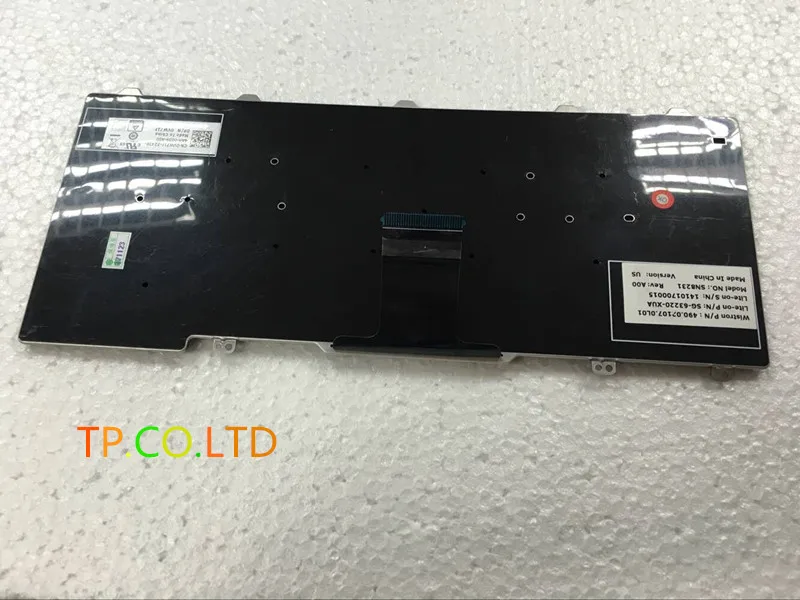 Новинка Клавиатура для ноутбука Dell Latitude E7250 7250 E5250 клавиатура без подсветки без рамки