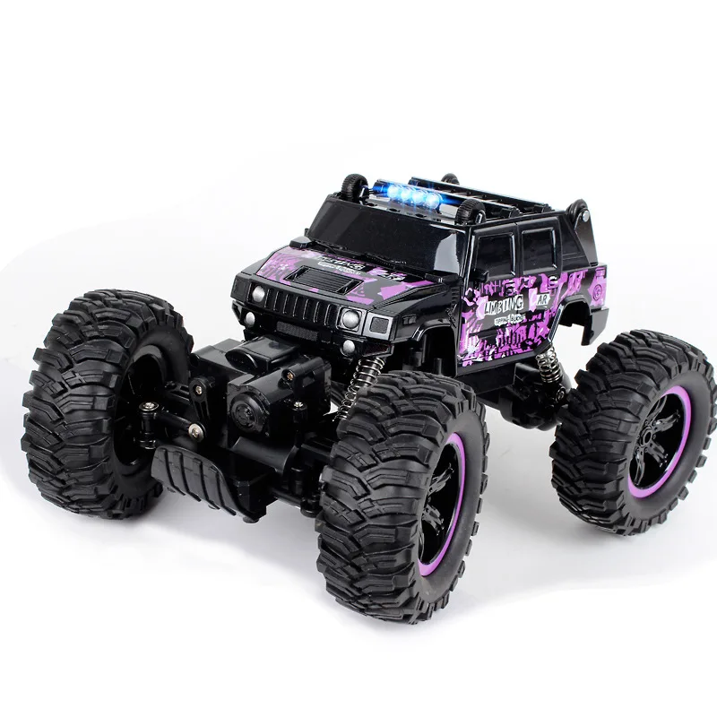 4WD электрический RC автомобиль Рок Гусеничный пульт дистанционного управления игрушки автомобили на радиоуправлении led 4x4 привод внедорожные Игрушки для мальчиков Детский подарок