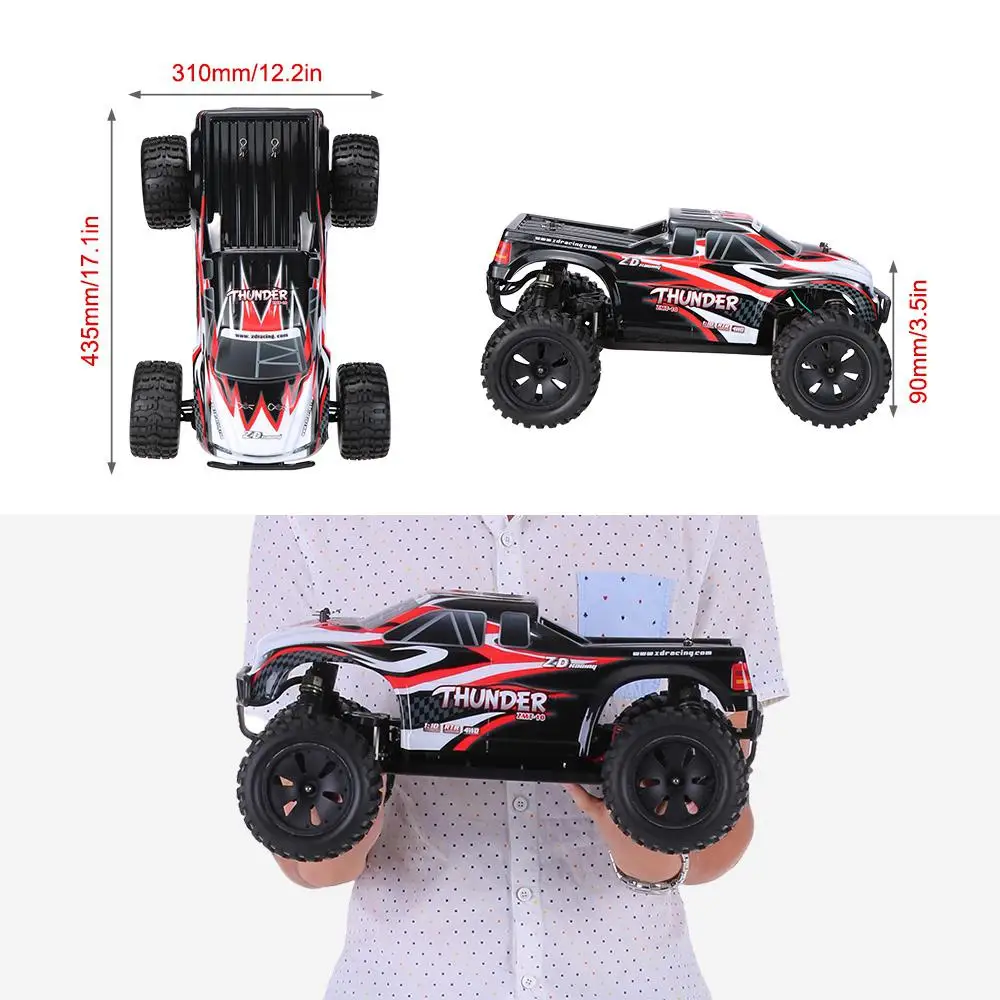 RCtown zd Racing 10427-S 1/10 детская игрушка машина пульт дистанционного управления щетка для машины-меньше грузовика(9106