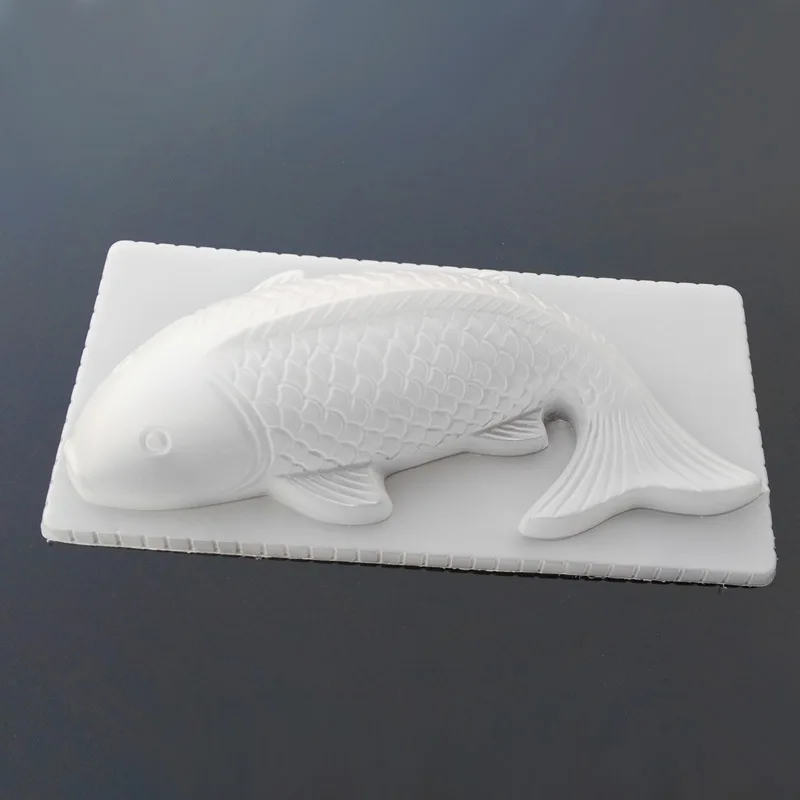 3D Kunststoff Koi Karpfen Fisch Reiskuchen Schokoladenform Gelee Handgefertigt