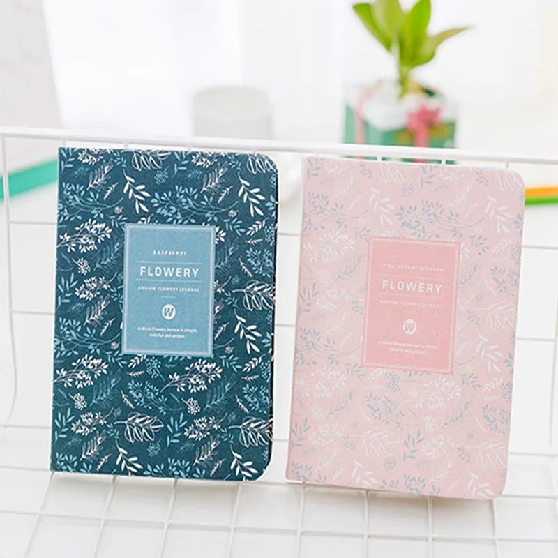 

Rich Flower Schedule notebook creative stationery diary week month year planner office school supplies A6 Agenda bullet journal