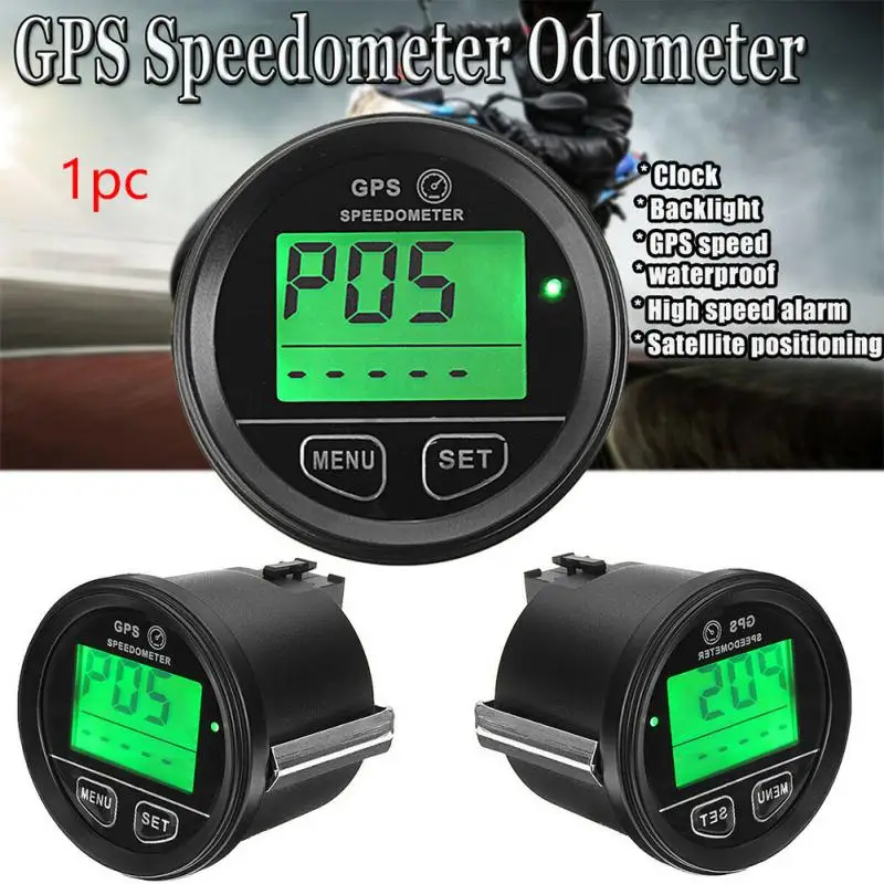 

GPS LCD Display Motorcycle Meter LED digita Indicator light Tachometer Odometer Speedometer Oil Meter Multifunction night vision