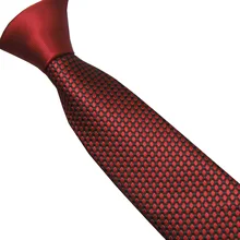 LAMMULIN мужские галстуки для костюма красный Узел контрастный красный с черными клетками тканый полосатый шейный платок из микрофибры простой обтягивающий галстук 6 см