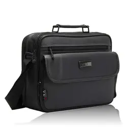 Мужские портфели различных размеров, мужская сумка для ноутбука, высокое качество, водонепроницаемый Оксфорд, мужская деловая плечевая