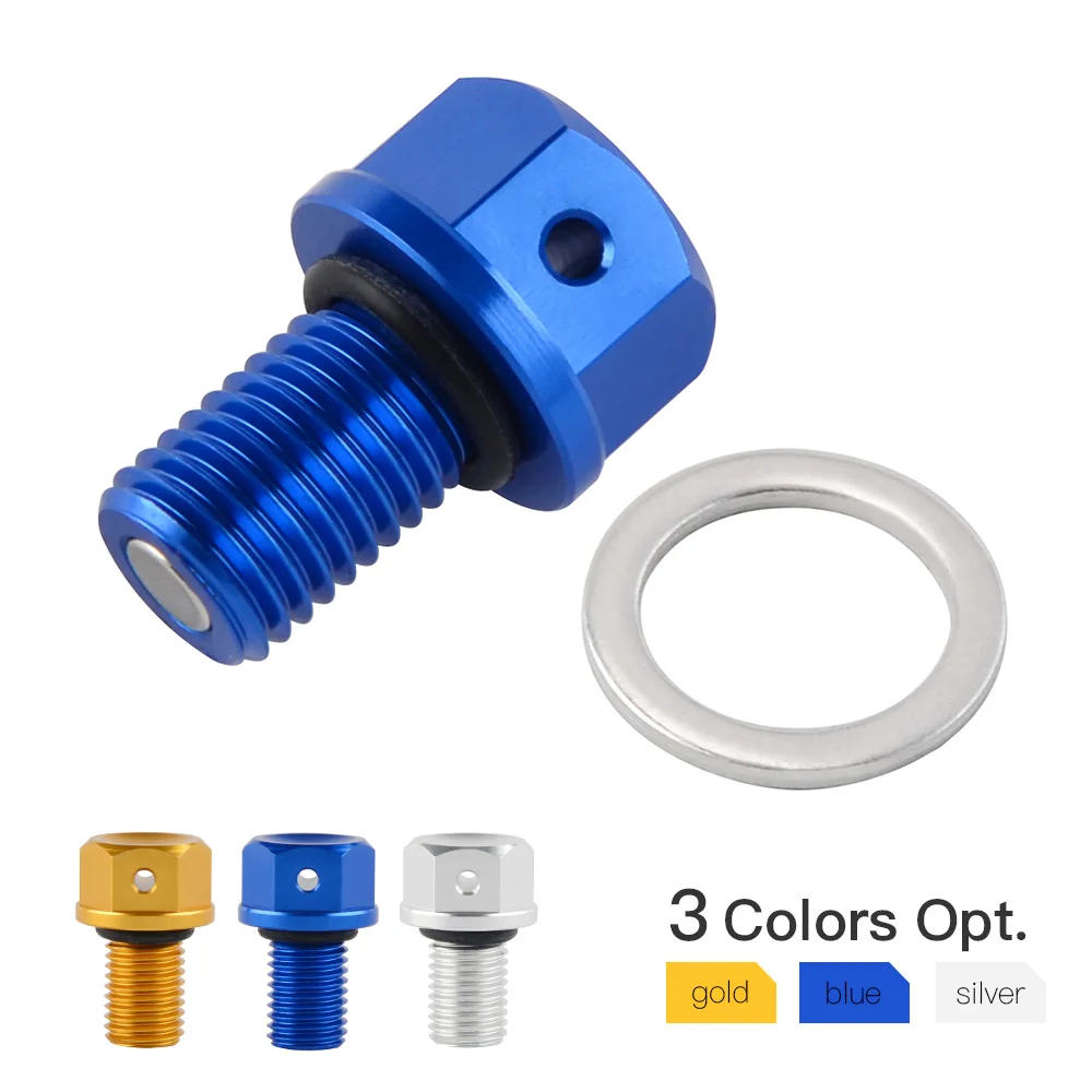 Oil Drain Plug Bolt For Yamaha ATV YFM350 YFM600 Grizzly